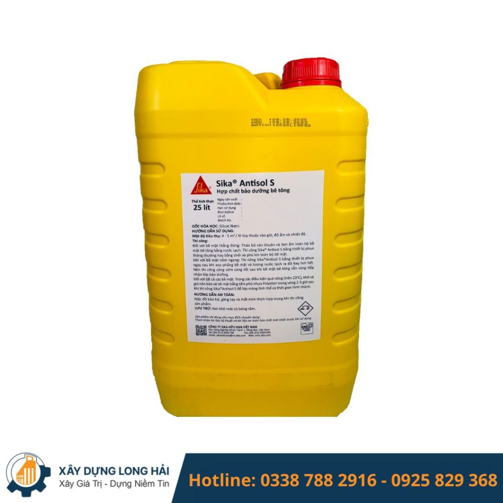 Hợp Chất Sika Bảo Dưỡng Bê Tông - Sika Antisol S