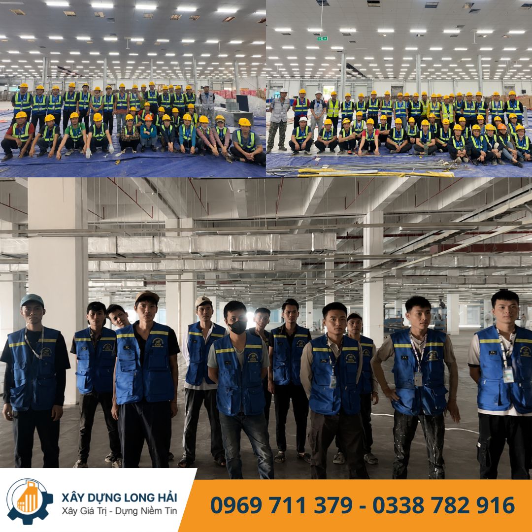 Xây Dựng Long Hải - Đơn Vị Thi Công Nhà Xưởng Tiền Chế Uy Tín Tại Miền Bắc