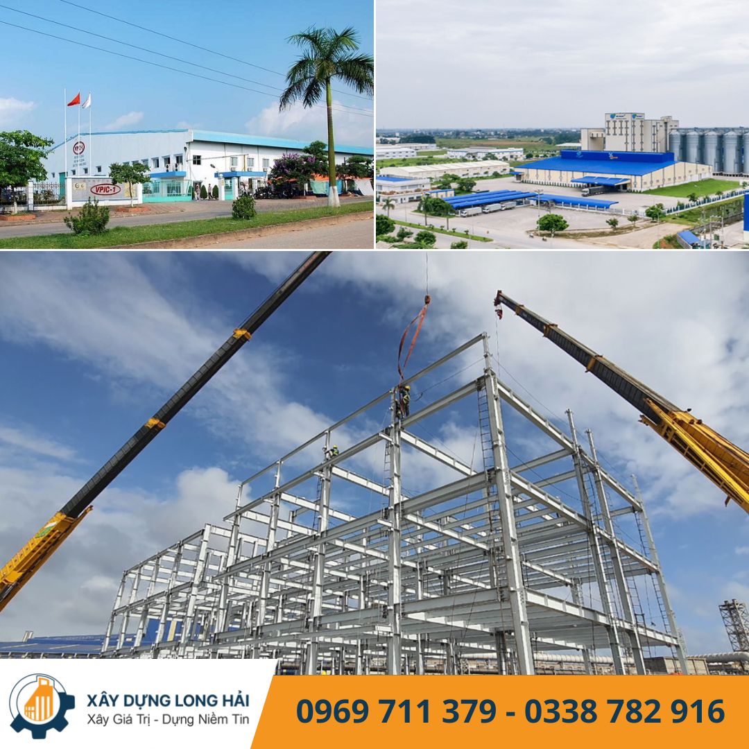 Nhu Cầu Thi Công Nhà Xưởng Kết Cấu Thép Tại Vĩnh Phúc