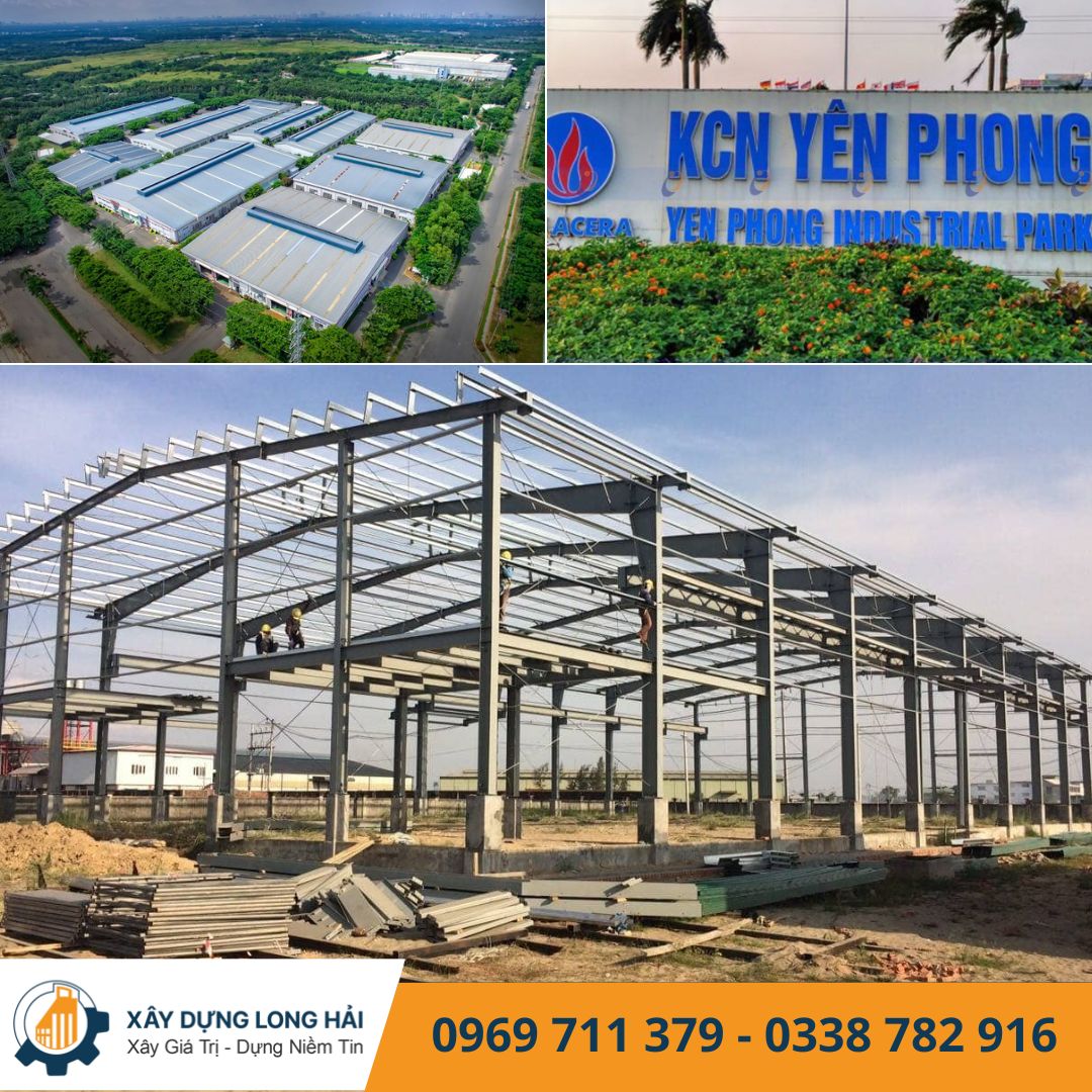 Thực Trạng Báo Giá Thi Công Kết Cấu Thép Tại Khu Công Nghiệp Yên Phong